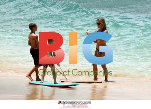 Ali Cockayne and family on Caribbean vacation