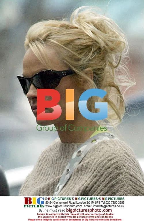 Pamela Anderson in Downtown L.A.
