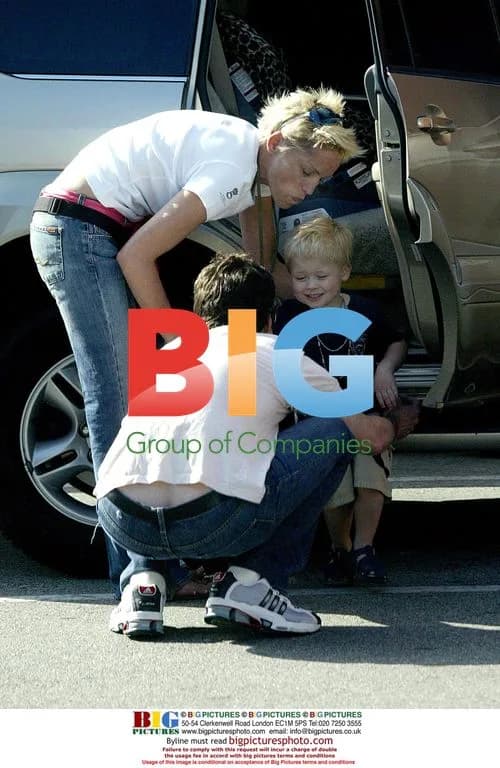Sharon Stone out with son and boyfriend