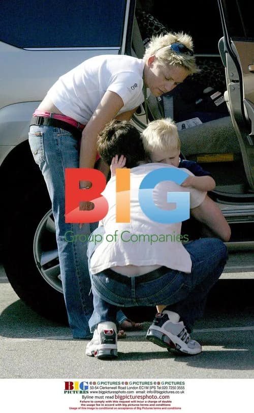 Sharon Stone with son and boyfriend