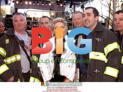 Deborah Harry at Blondie performance