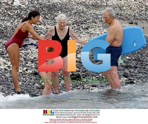 Clint Eastwood's Family Holiday in Hawaii