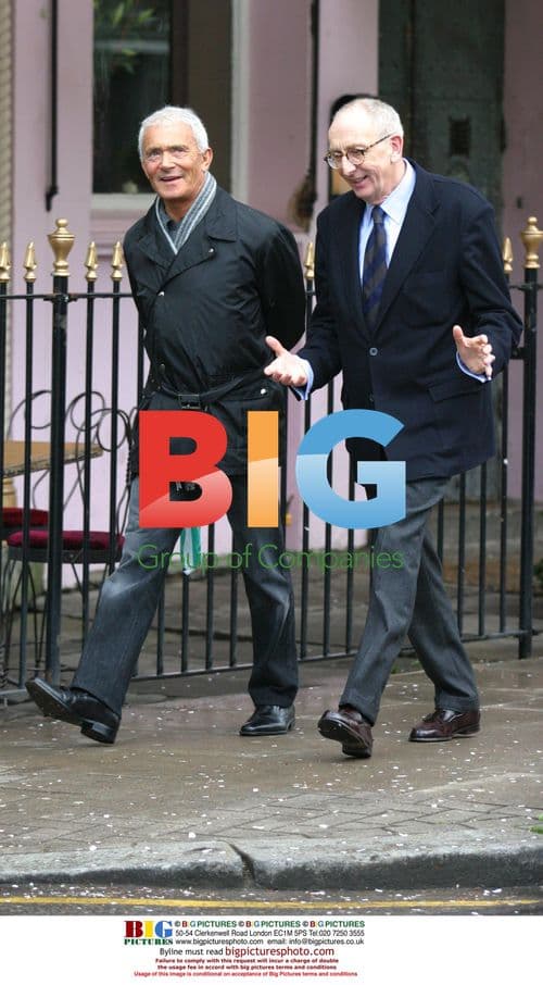 Vidal Sassoon Out Walking in London