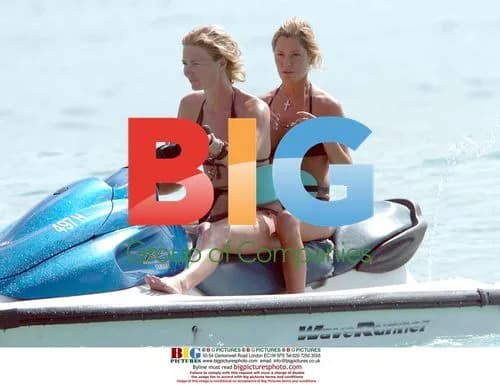 Alex Best and Jodie Kidd on Caribbean Vacation