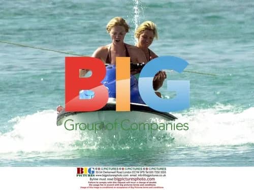 Alex Best and Jodie Kidd on Caribbean Vacation