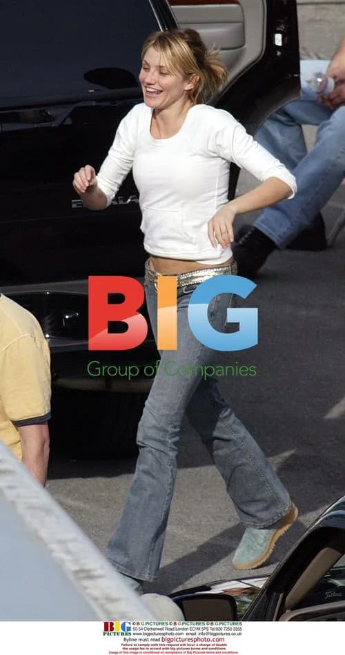 Cameron Diaz and Justin Timberlake Play Catch