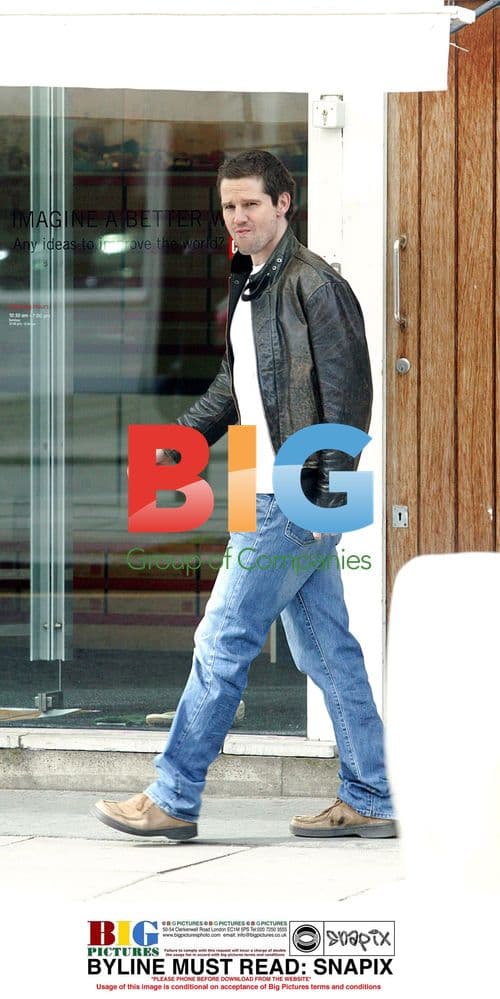 Jason Orange out in North London