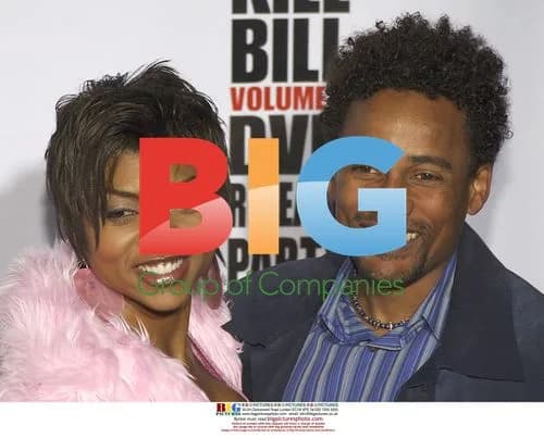 Taraji P. Henson and Hill Harper at Kill Bill DVD Party