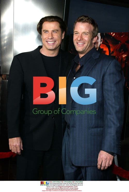 John Travolta and Thomas Jane at 'The Punisher' Premiere