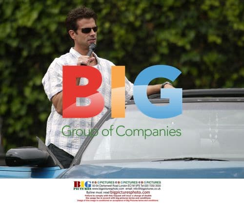 Lorenzo Lamas on Video Shoot