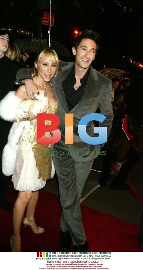 Adrien Brody & Michelle Dupont at Zegna Store Opening