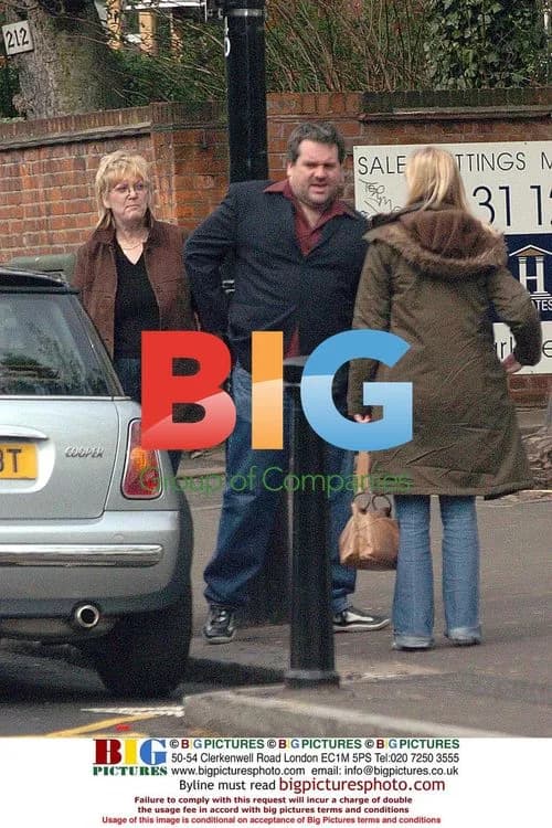 Chris Moyles with family in London