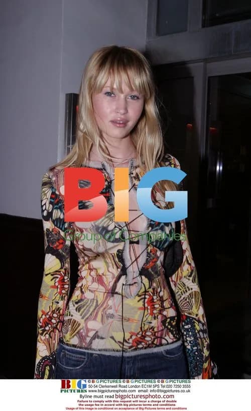 Model Landi at London party