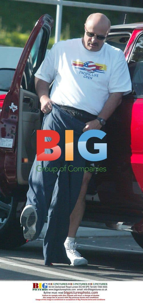 Dr Phil and Wife Support Son at Softball