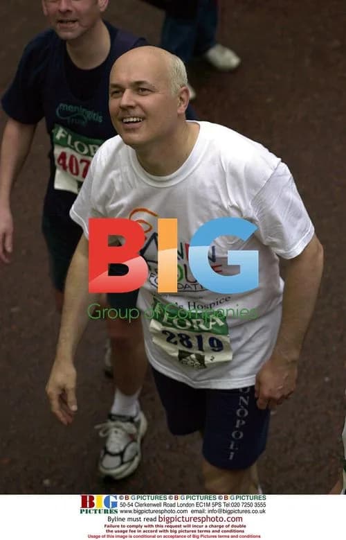 Ian Duncan Smith at London Marathon