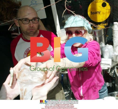 Janeane Garofalo & Moby at 'Bake Sale For Democracy'