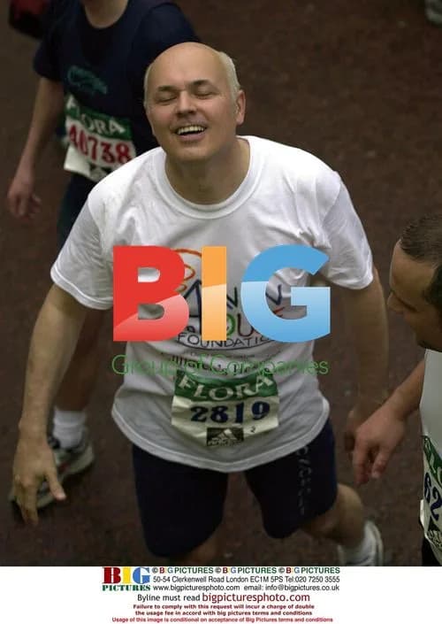 Ian Duncan Smith at London Marathon