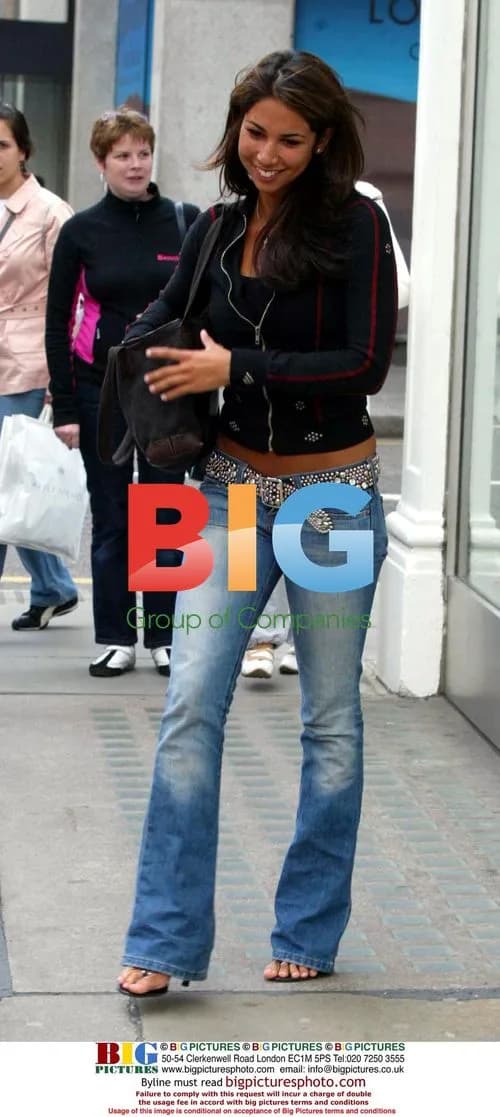 Model Leilani Shopping for Shoes in London