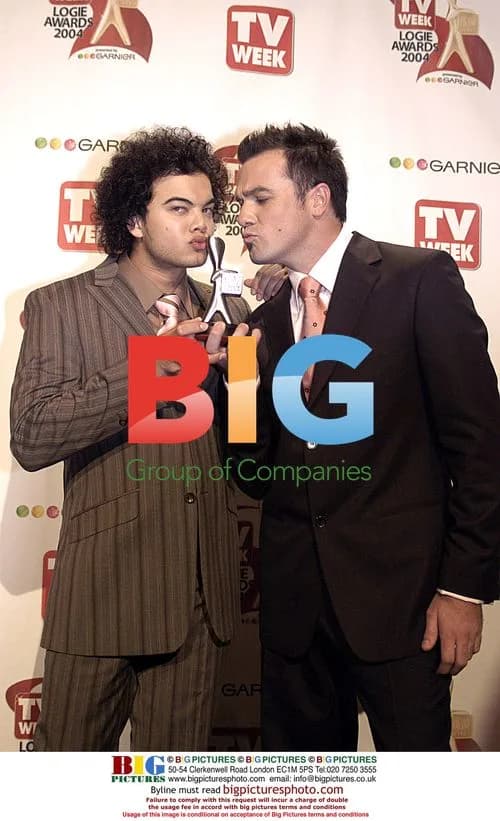 Guy Sebastian and Shanon Noll at Logie Awards