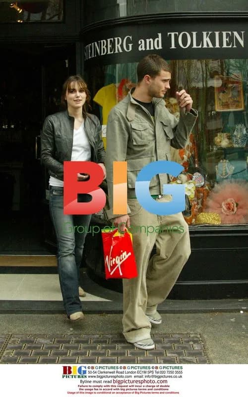 Keira Knightley Spotted Shopping with Mystery Man