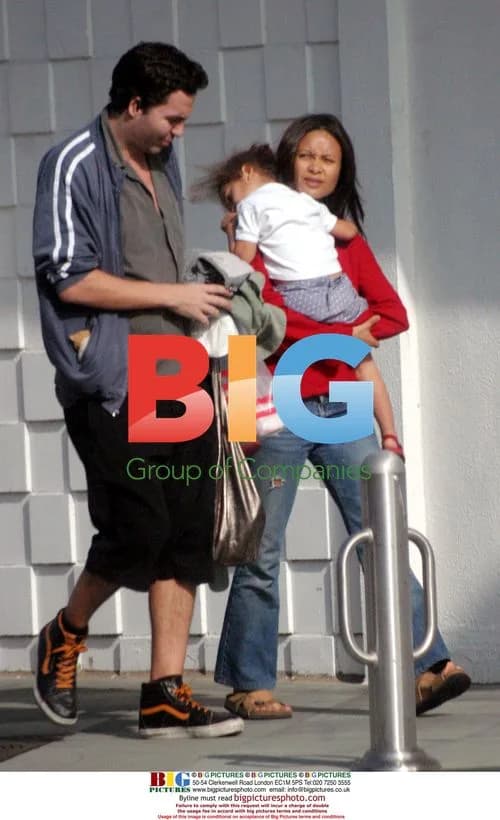 Thandie Newton and Oliver Parker with daughter Ripley