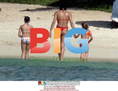 Princess Stephanie on Holiday with Kids