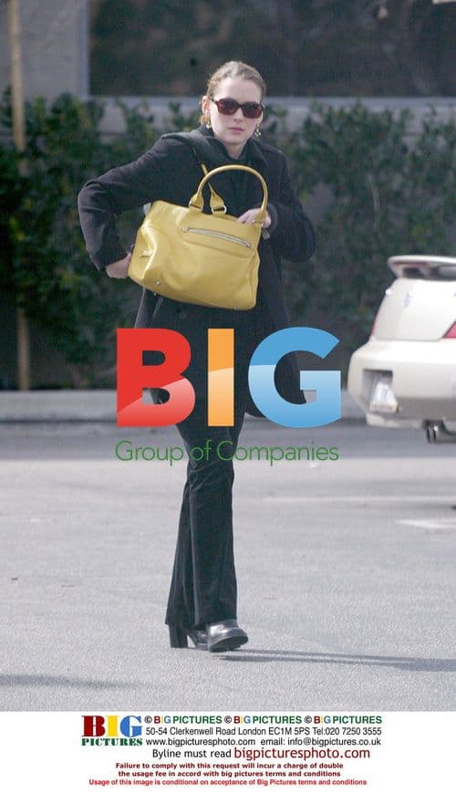 Winona Ryder in Car Park Accident