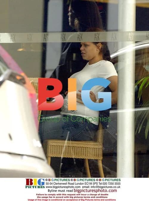 Pregnant Jade Goody Shows Baby Bump
