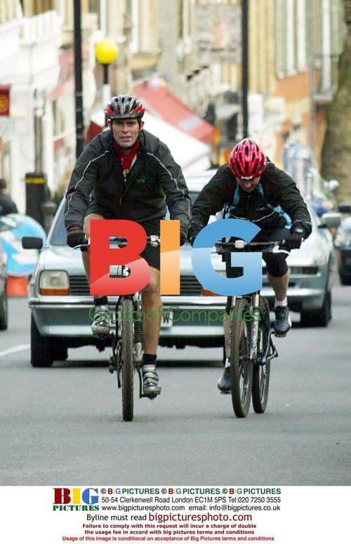 Melanie Chisholm Cycling in North London