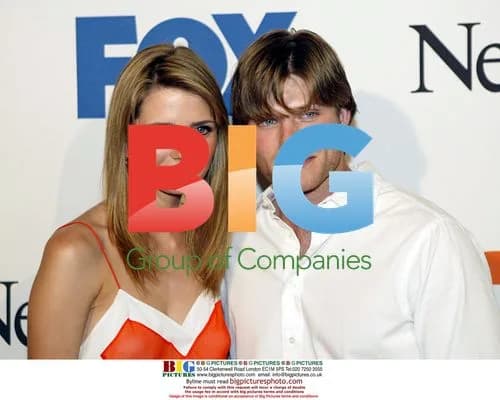 Mischa Barton and Chris Carmack at 'The OC' finale party