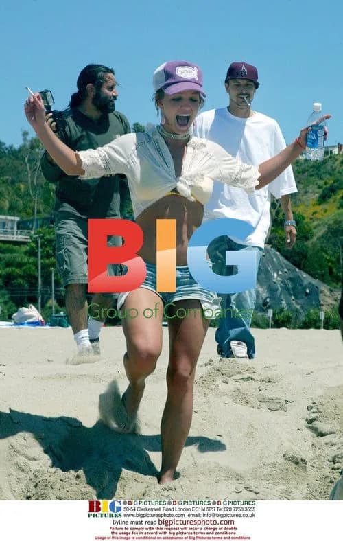 Britney Spears on Beach Date