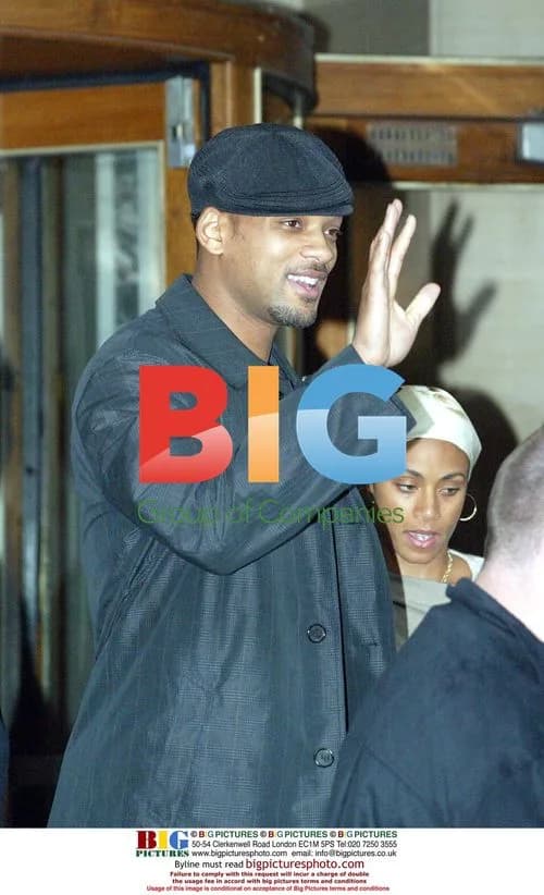 Will Smith and Jada Pinkett Smith leaving hotel in London