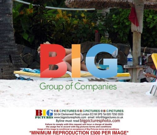 Mersey Beat Actress Joanna Taylor Relaxing in Mauritius