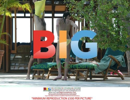 Sophie Anderton and boyfriend in Mauritius