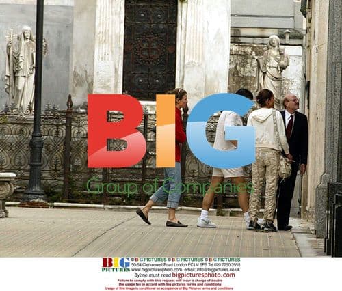 Sophie Anderton Filming Fear Factor in Argentina