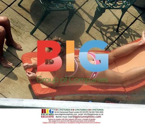 Britney Spears Sunbathes in London