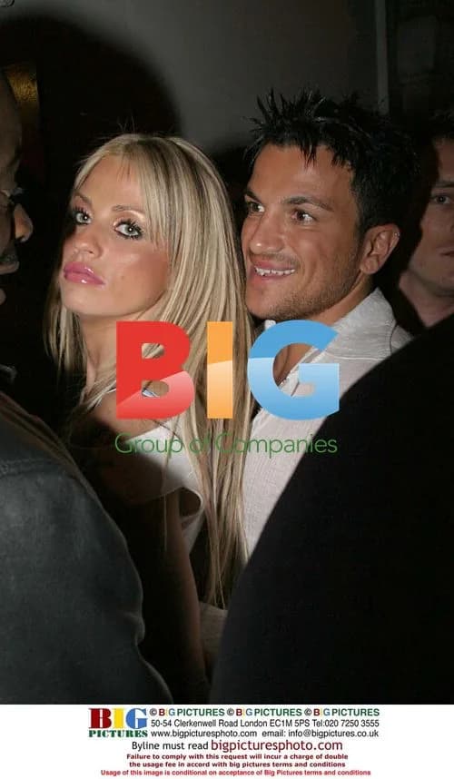 Jordan and Peter Andre at Chinawhites