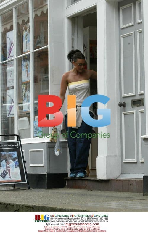 Liberty X Singer Michelle Heaton Gets Airbrush Tan