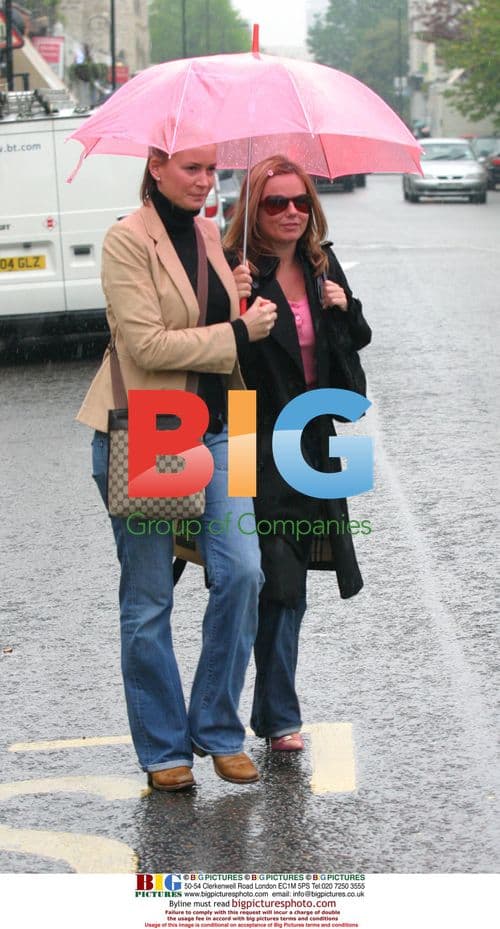 Geri Halliwell Grocery Shopping in London