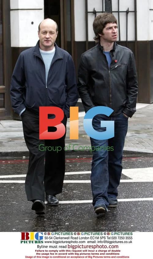 Oasis Guitarist Noel Gallagher in London