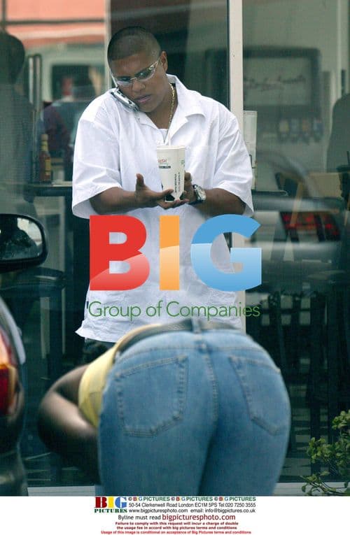 Fernando Vargas Lunch in Beverly Hills