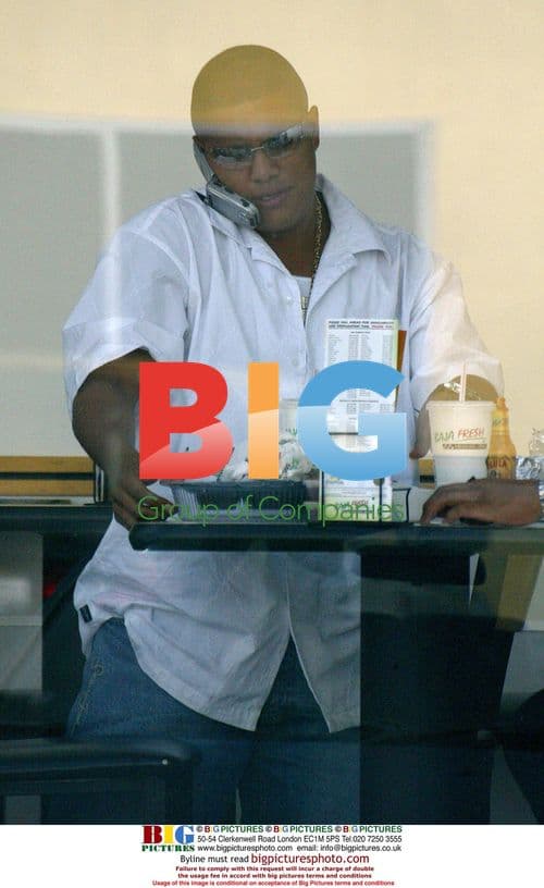 Fernando Vargas at Mexican Lunch