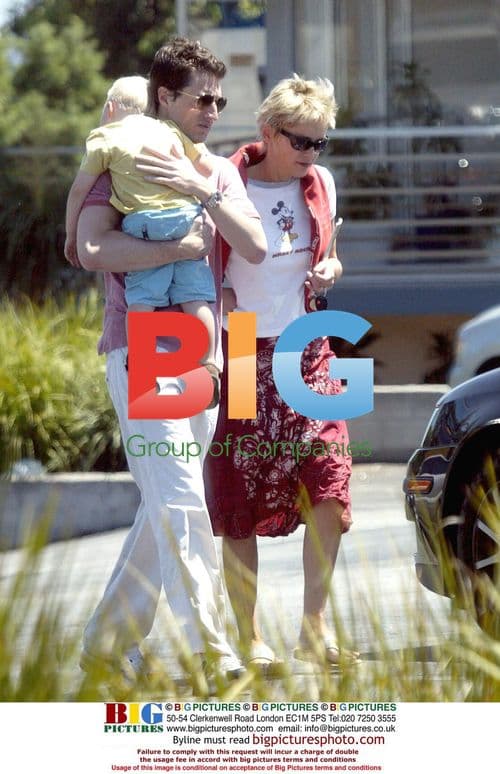 Sharon Stone with son Roan and boyfriend