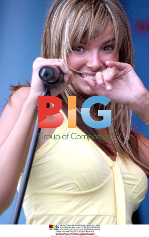 NADINE COYLE of GIRLS ALOUD at Fox FM Party