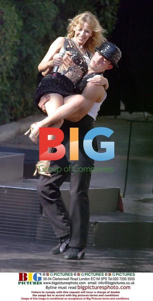Kylie Minogue Rehearsing for Private Concert