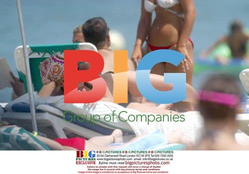 Nicole Appleton and Kate Thornton in Ibiza