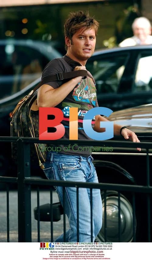 Brian Dowling Leaving Dorchester Hotel