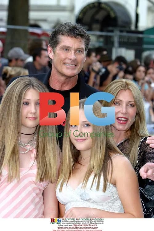 David Hasselhoff and family at 'I, Robot' premiere