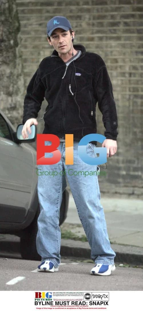 Luke Perry Leaving Friend's House