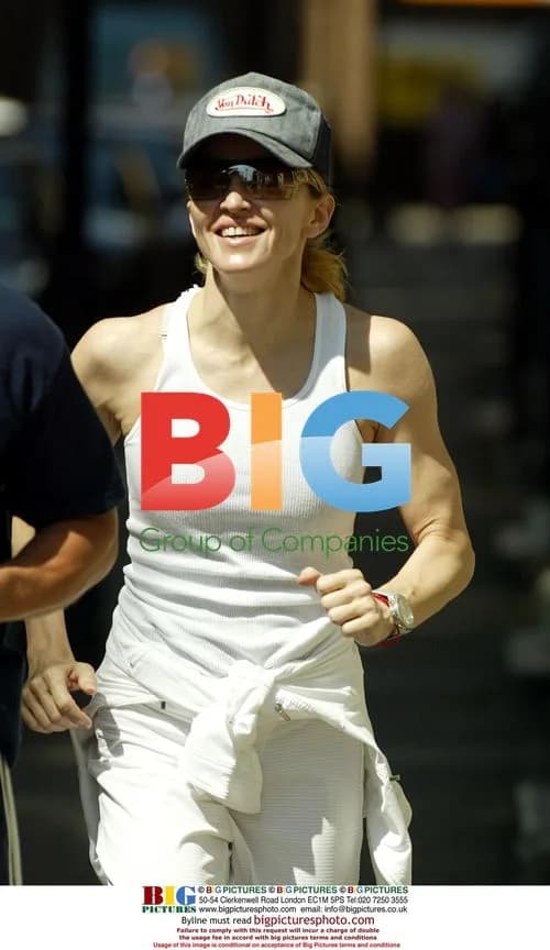 Madonna Jogging in Hyde Park